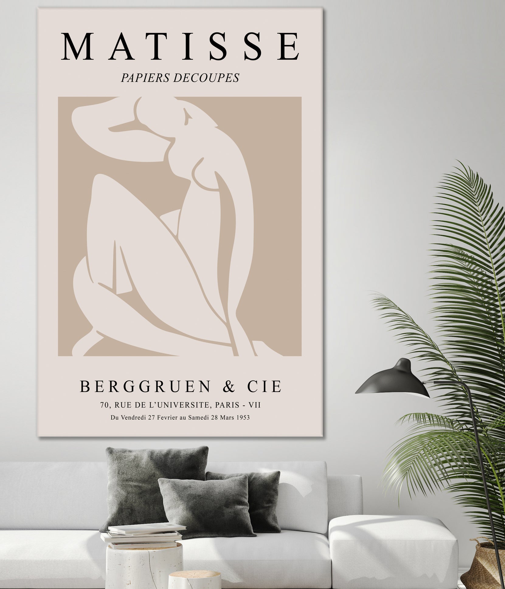 Nude Figure, Beige by Matisse on GIANT ART