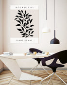 Forms of Art by M Studio on GIANT ART - beige botanical