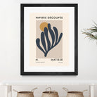 Papiers Découpés I by M Studio on GIANT ART - grey mid century