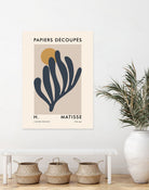 Papiers Découpés I by M Studio on GIANT ART - grey mid century