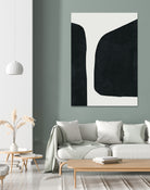 Black Abstract  by M Studio on GIANT ART - black scandinavian