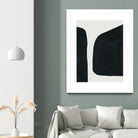 Black Abstract  by M Studio on GIANT ART - black scandinavian