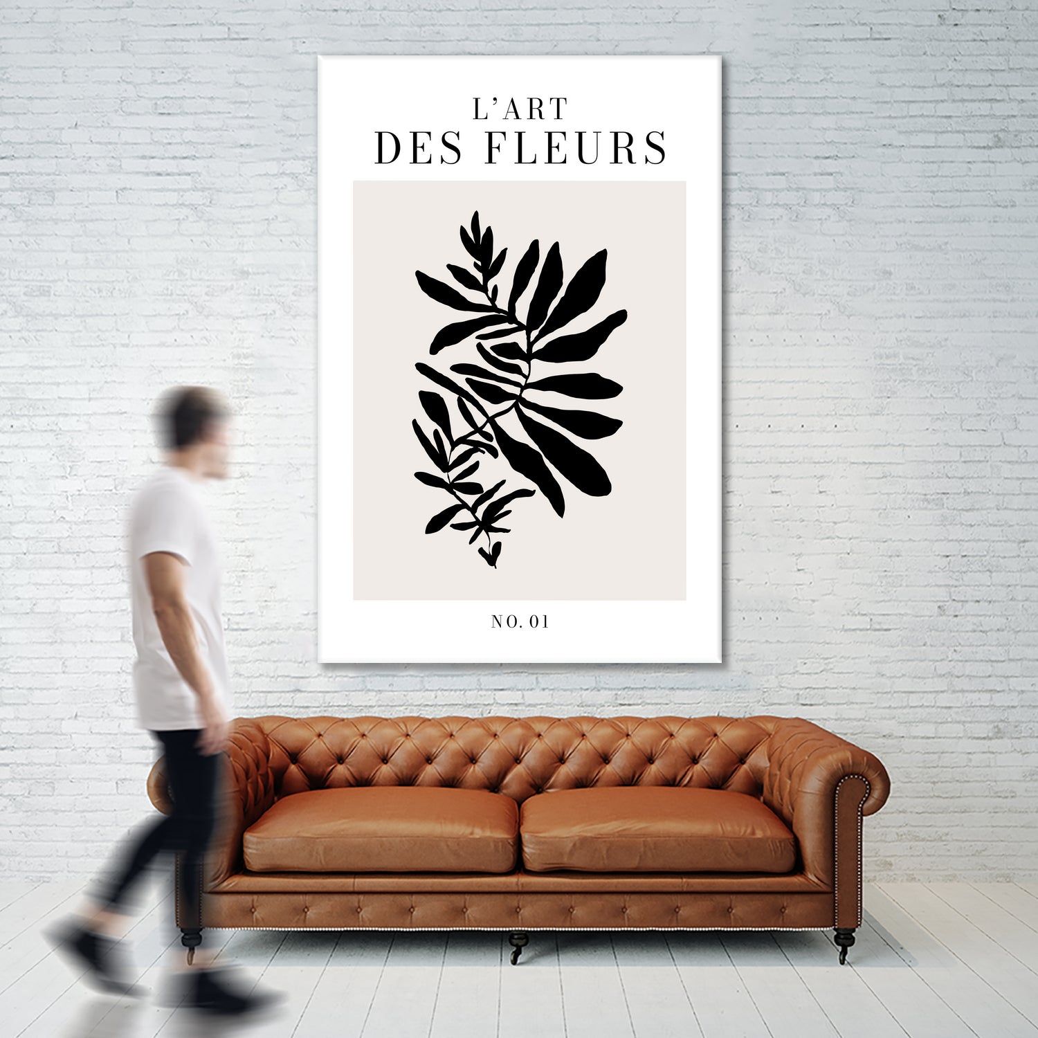 L'art de fleurs by Clicart Studio on GIANT ART