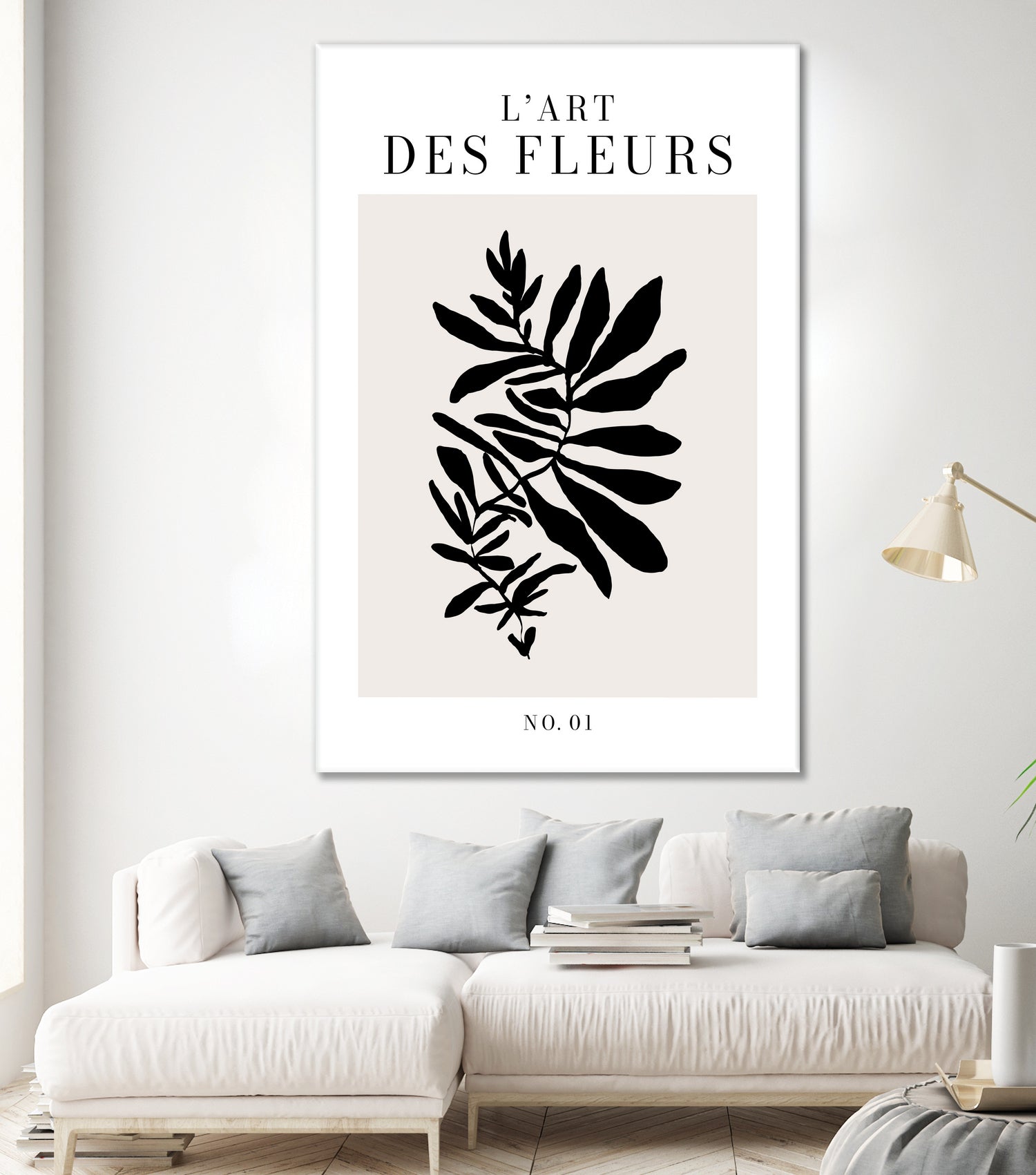 L'art de fleurs by Clicart Studio on GIANT ART
