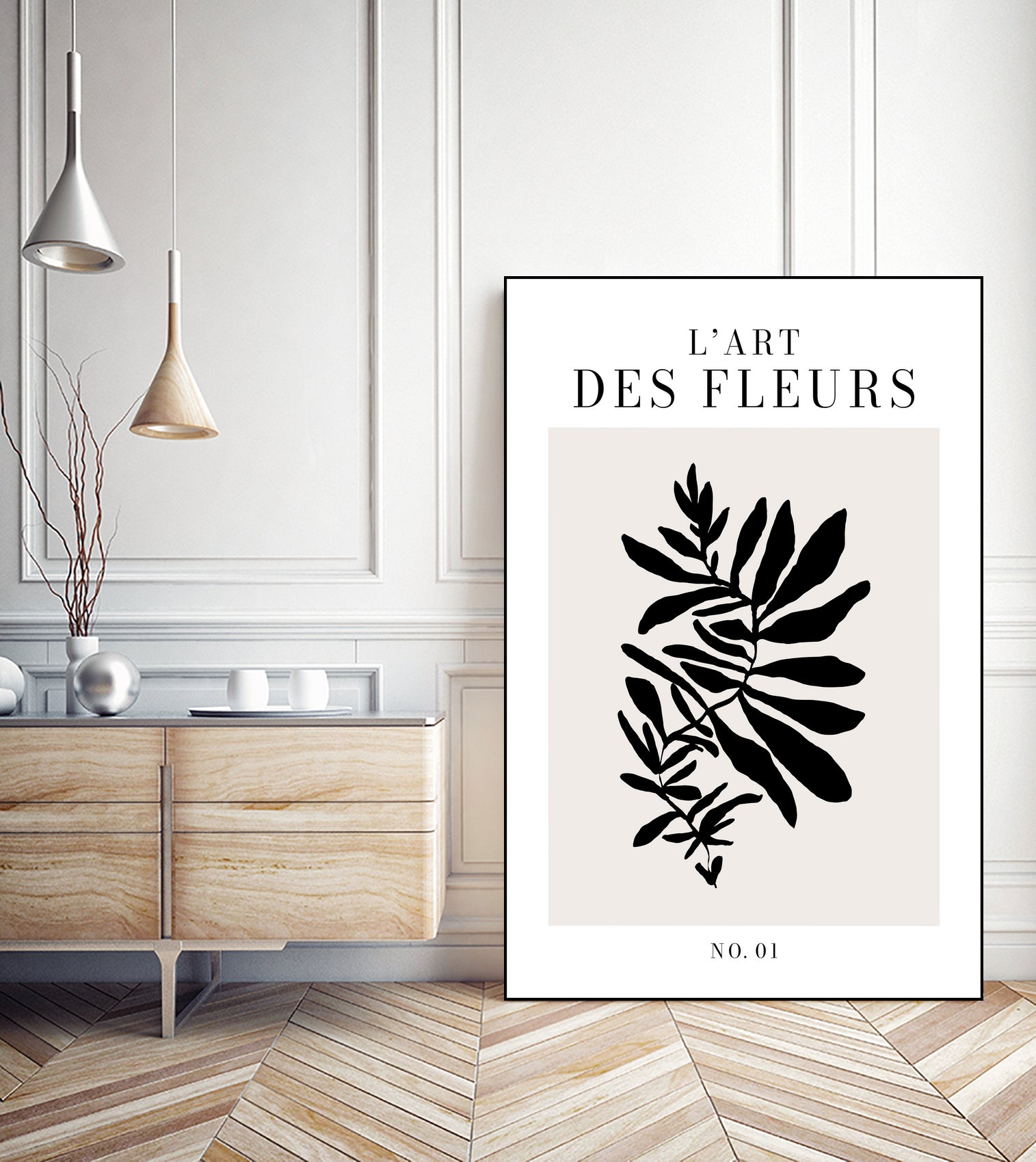 L'art de fleurs by Clicart Studio on GIANT ART