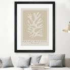 Cut Outs II by M Studio on GIANT ART - beige mid century