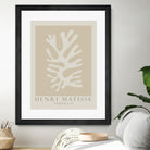 Cut Outs II by M Studio on GIANT ART - beige mid century