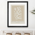 Cut Outs II by M Studio on GIANT ART - beige mid century