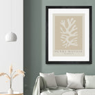 Cut Outs II by M Studio on GIANT ART - beige mid century