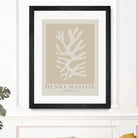 Cut Outs II by M Studio on GIANT ART - beige mid century