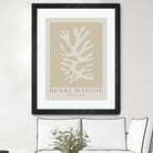 Cut Outs II by M Studio on GIANT ART - beige mid century