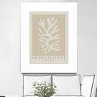 Cut Outs II by M Studio on GIANT ART - beige mid century