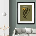 Cut Outs I by M Studio on GIANT ART - green mid century