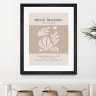 Papiers Découpés V by M Studio on GIANT ART - beige mid century