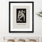 Pablo's Inspiration by M  Studio on GIANT ART - beige mid century
