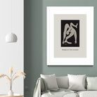 Pablo's Inspiration by M  Studio on GIANT ART - beige mid century