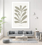 Floraison by M Studio on GIANT ART - beige scandinavian flowers