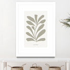 Floraison by M Studio on GIANT ART - beige scandinavian flowers