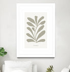 Floraison by M Studio on GIANT ART - beige scandinavian flowers