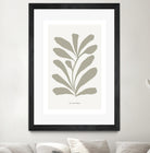 Floraison by M Studio on GIANT ART - beige scandinavian flowers