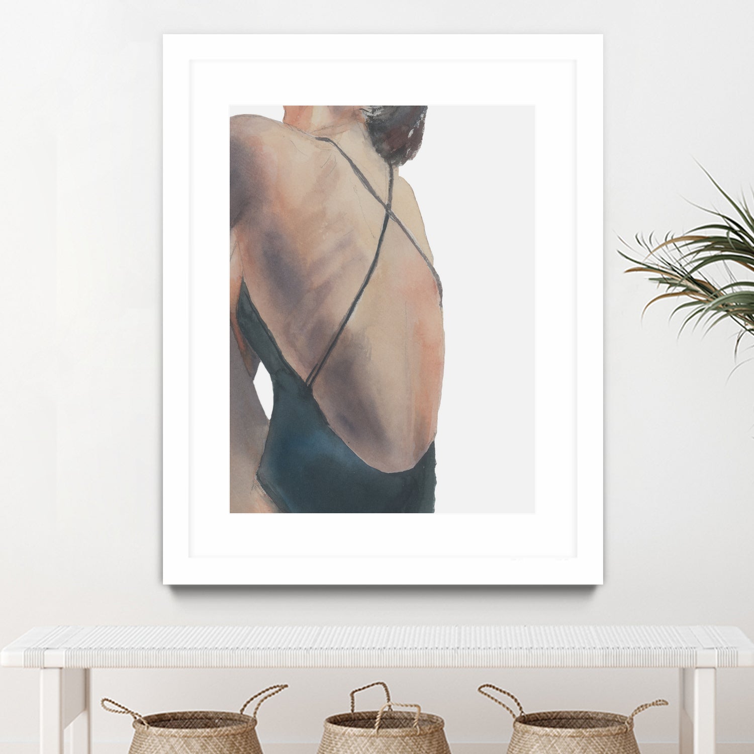 Le Dos by M Studio on GIANT ART - woman