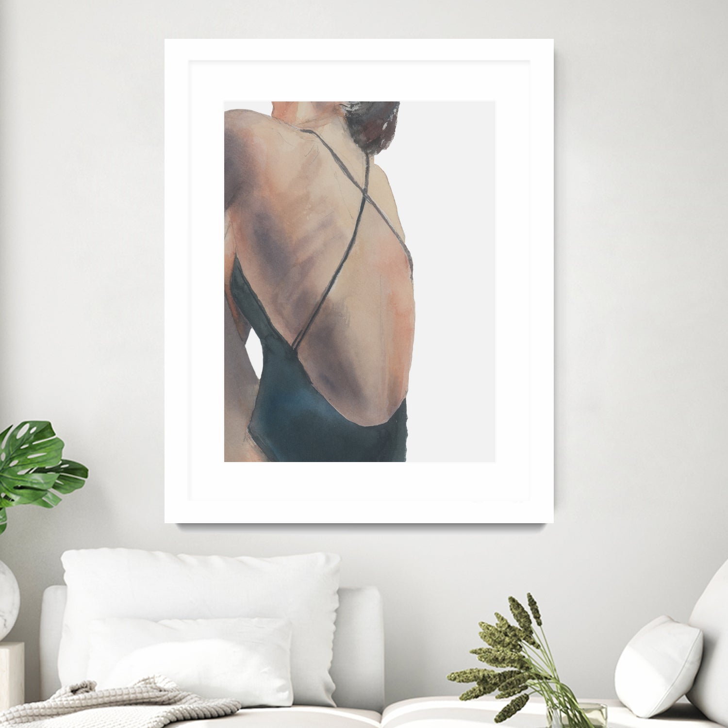 Le Dos by M Studio on GIANT ART - woman