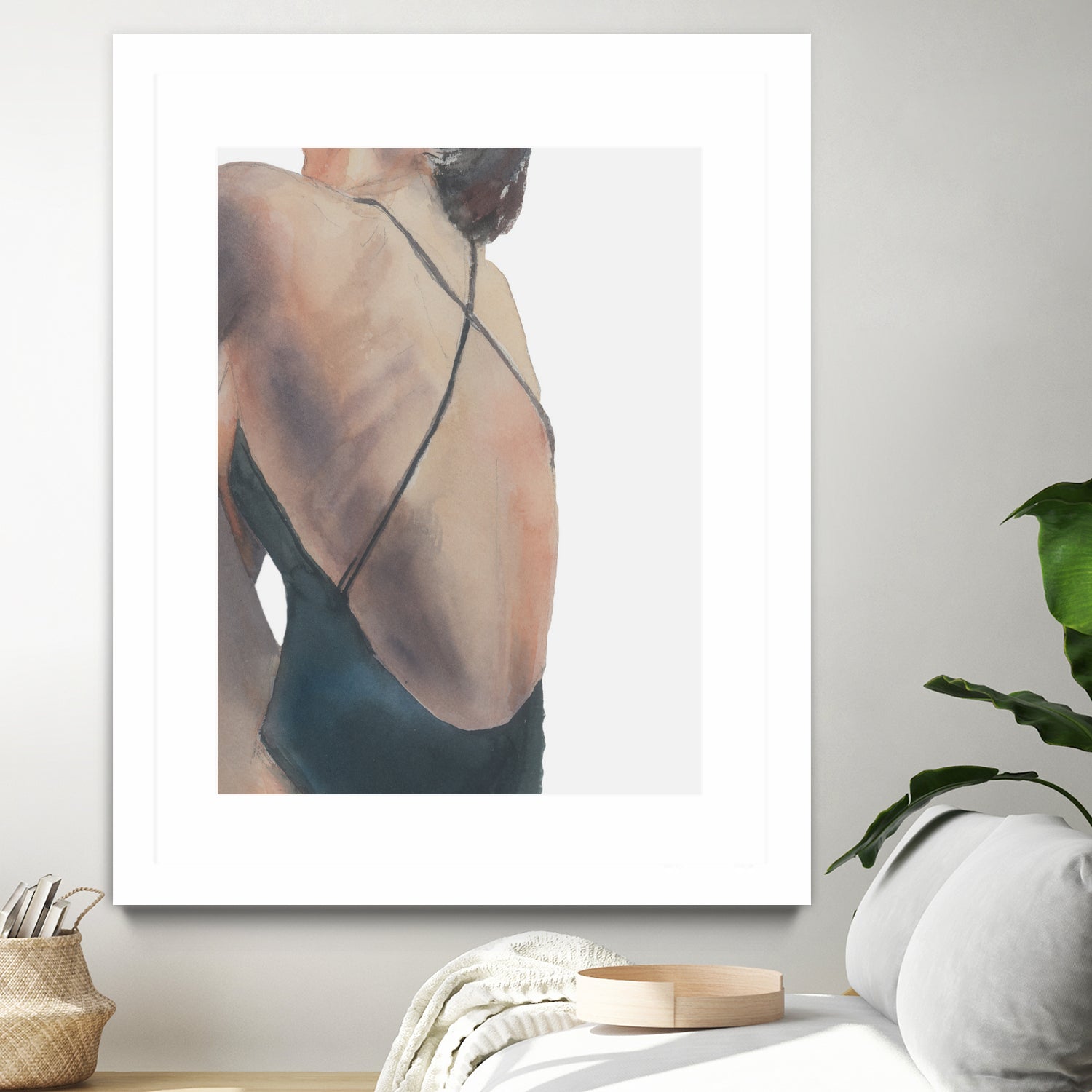 Le Dos by M Studio on GIANT ART - woman