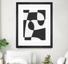 Forms of Art by M Studio on GIANT ART - black