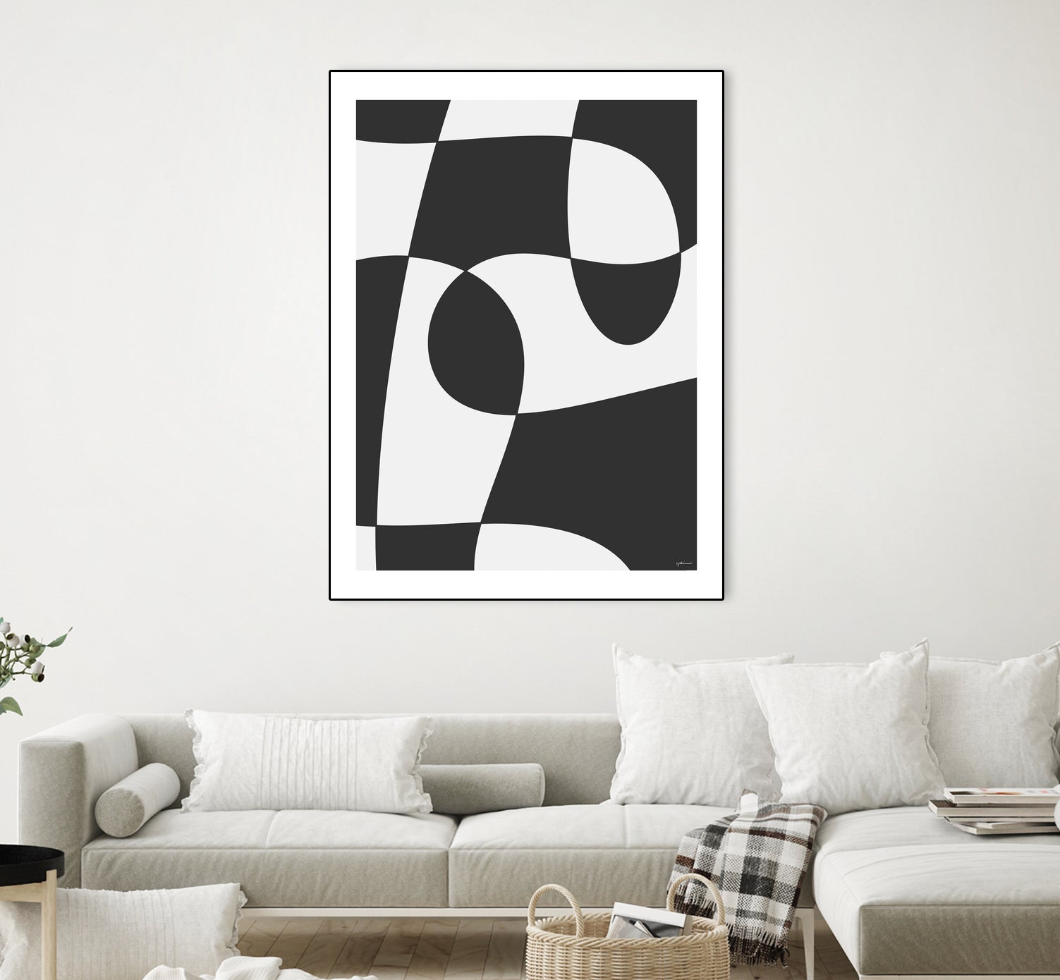 Forms of Art by M Studio on GIANT ART - black