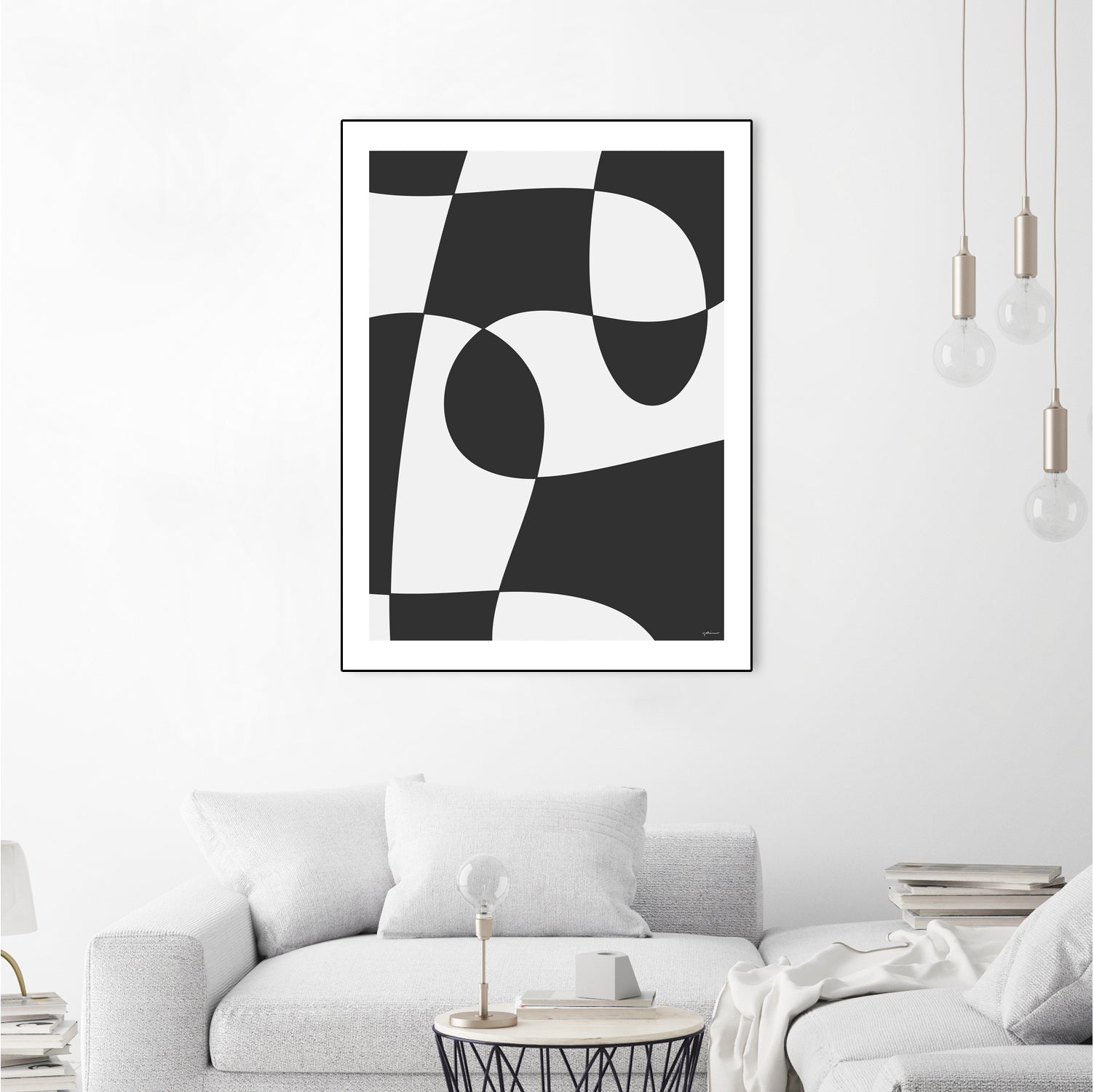 Forms of Art by M Studio on GIANT ART - black