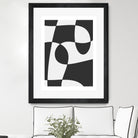 Forms of Art by M Studio on GIANT ART - black