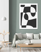 Forms of Art by M Studio on GIANT ART - black