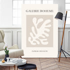 Le pouvoir des fleurs II by M Studio on GIANT ART - beige
