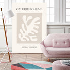 Le pouvoir des fleurs II by M Studio on GIANT ART - beige