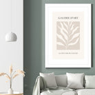 Le pouvoir des fleurs III by M Studio on GIANT ART - beige