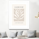 Le pouvoir des fleurs III by M Studio on GIANT ART - beige
