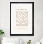 Le pouvoir des fleurs III by M Studio on GIANT ART - beige