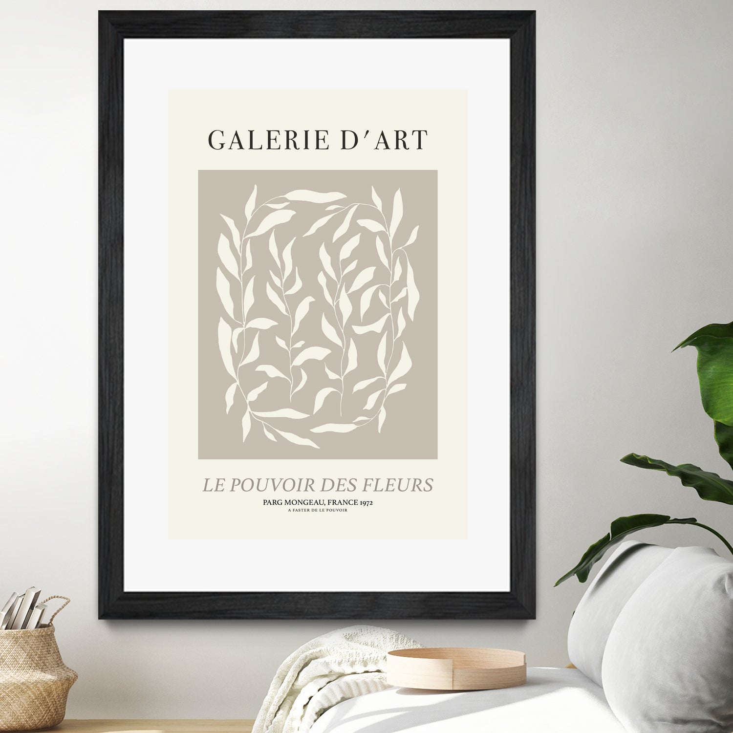 Le pouvoir des fleurs by M Studio on GIANT ART