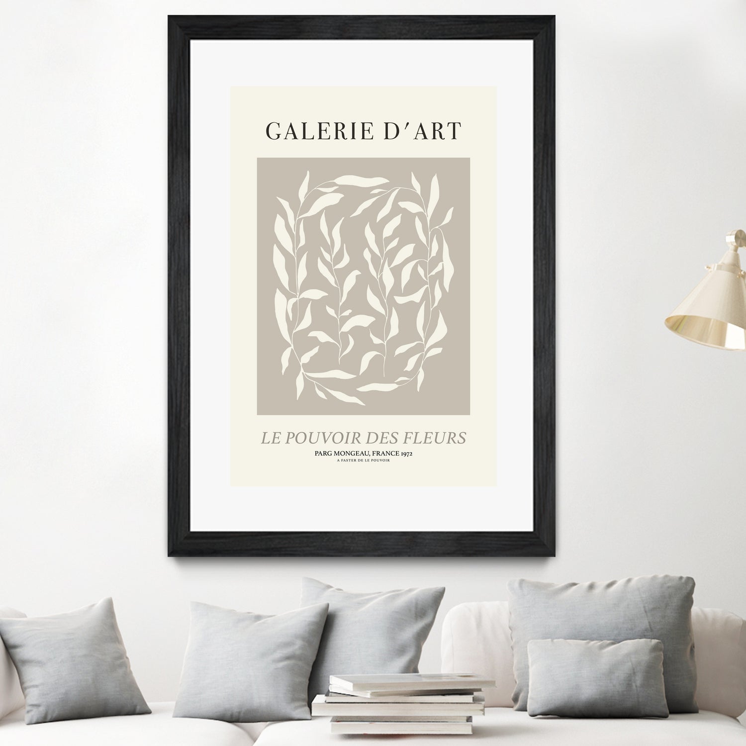 Le pouvoir des fleurs by M Studio on GIANT ART