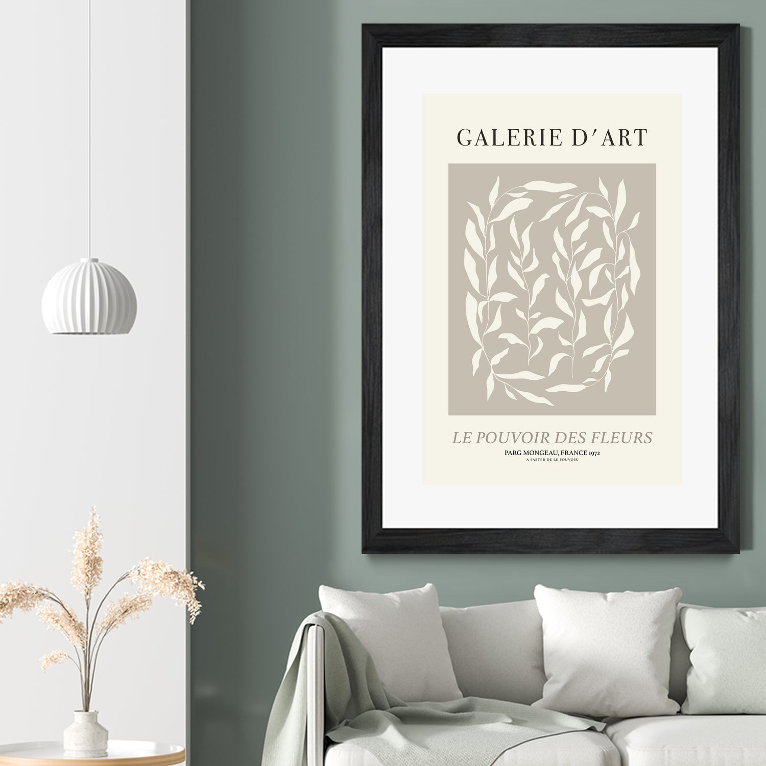 Le pouvoir des fleurs by M Studio on GIANT ART