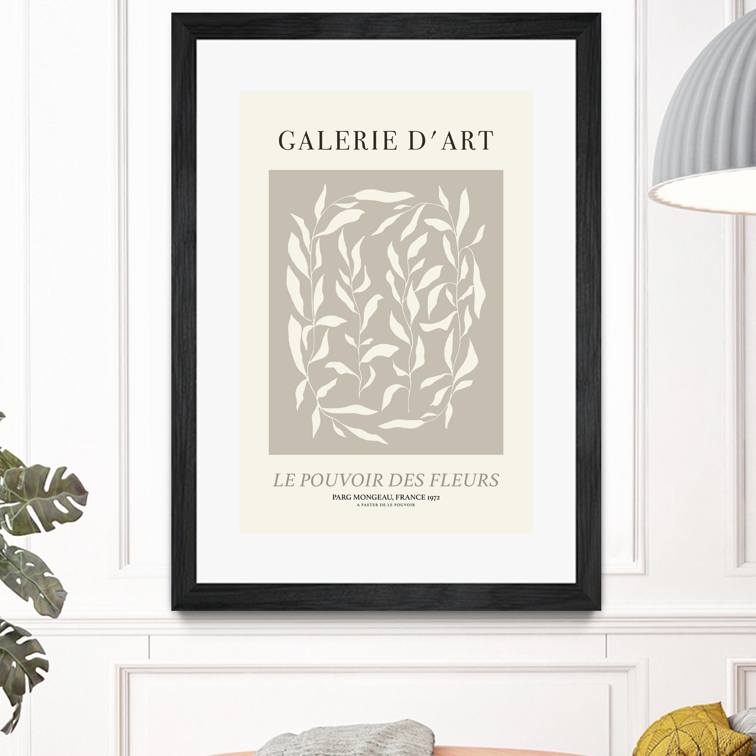 Le pouvoir des fleurs by M Studio on GIANT ART