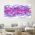 INNER REALITY - rouge by Celine Cimon on GIANT ART - white abstract canadian artist