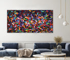 RISING by Celine Cimon on GIANT ART - red abstract canadian