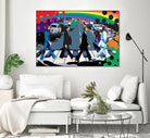 Sisters John Lennon by Ray Lengelé on GIANT ART - red digital john lennon