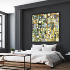 IN STAGE - chrome beige by Celine Cimon on GIANT ART - yellow abstract canadian