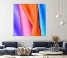 TANGO - original by Celine Cimon on GIANT ART - orange abstract canadian