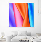 TANGO - original by Celine Cimon on GIANT ART - orange abstract canadian