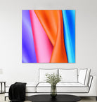 TANGO - original by Celine Cimon on GIANT ART - orange abstract canadian