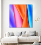 TANGO - original by Celine Cimon on GIANT ART - orange abstract canadian