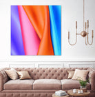 TANGO - original by Celine Cimon on GIANT ART - orange abstract canadian